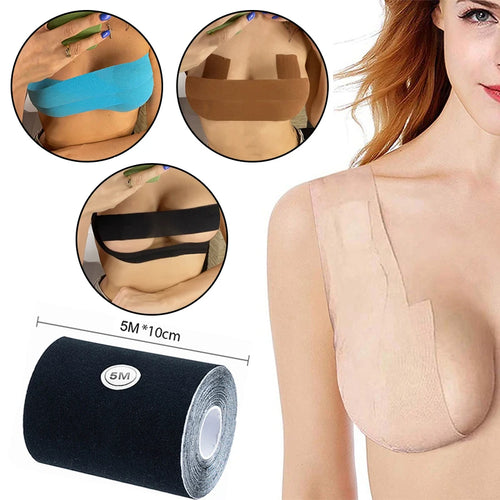 5m Premium Fashion Tape Roll + Cut Shapes – Invisible Clothing Fix